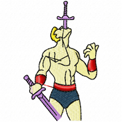 Cirque Embroidery Design 5 Cirque Embroidery Design 5